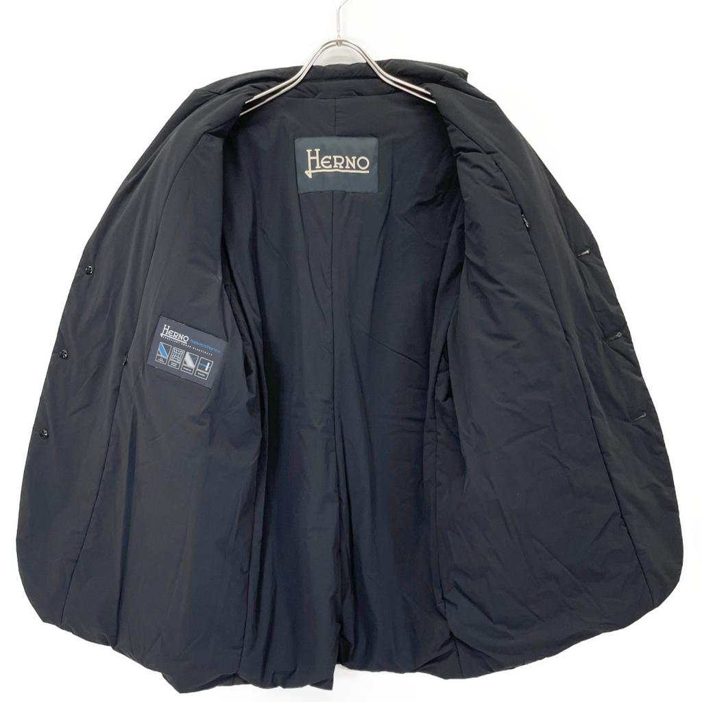 Herno GA0079U-19119S Down Jacket Jacket 50 blackUsed