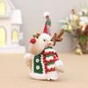 Christmas Decorations Reindeer Snowman Ornament Cartoon Festive Hanging Decor for Home Party Tree Indoor