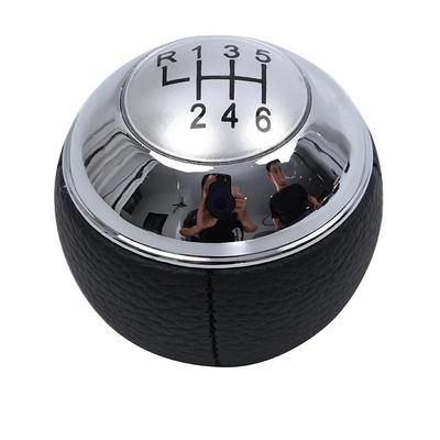 Chrome 5/6 Speed Manual Car Gear Shift Knob Lever Shifter Handle Ball for Mini R50 2000-2006 Cabrio R52 R53 Cooper 2002-2008