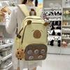 Large Capacity Backpack Student Cartoon Schoolbag Children Lightweight Backpack