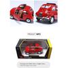 Burago 1:24 Fiat 500L (1968) Old Car Red Die-cast Model Car