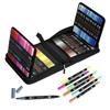 Art Markers Set Dual Tip Brush Pens Brush and Fine Tips 120 Colored Pens for Children Adults Artists Drawing Sketching Writing Coloring Calligraphy