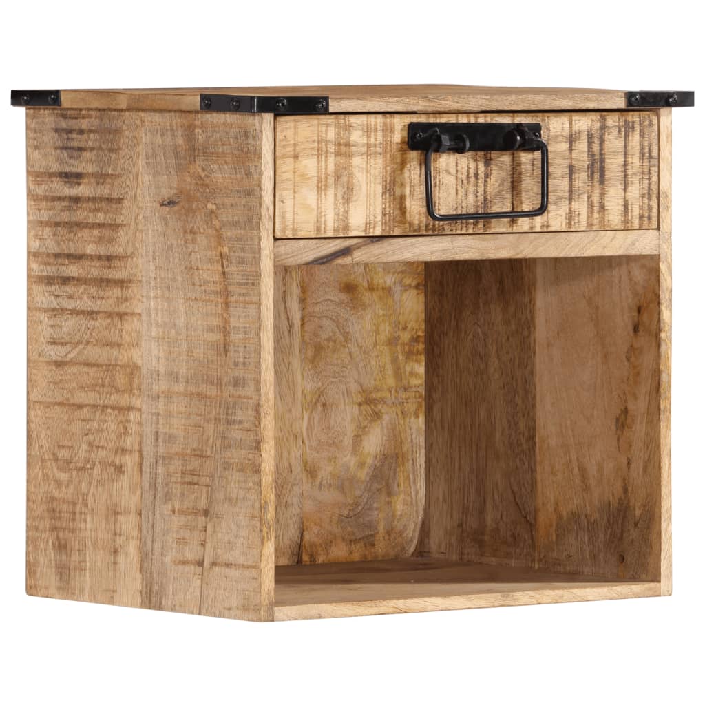 Nightstand 40 x 30 x 37 cm Solid Mango Wood