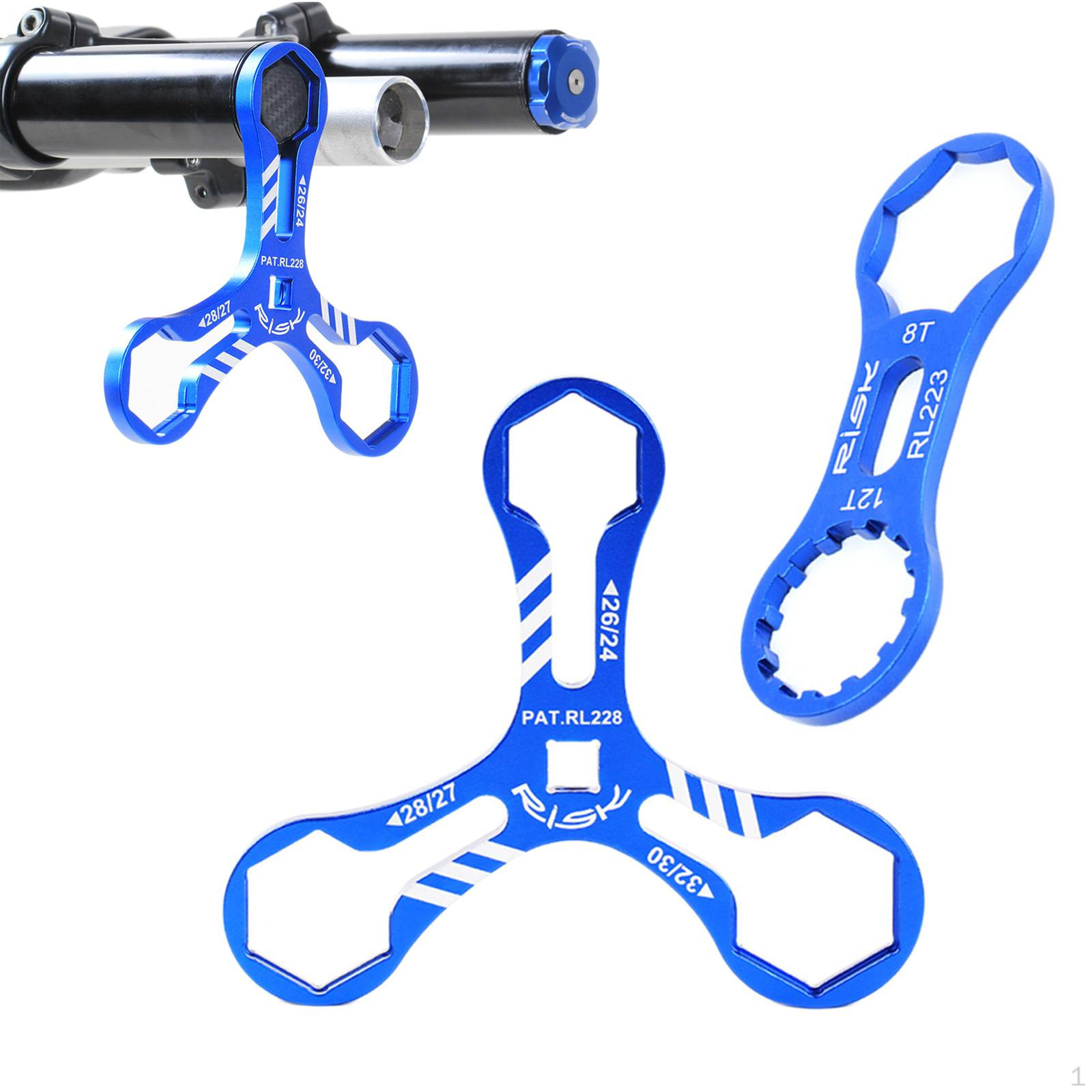 

Front Fork Wrench Remover Shock Absorber for Repair Maintenance 2pcs
