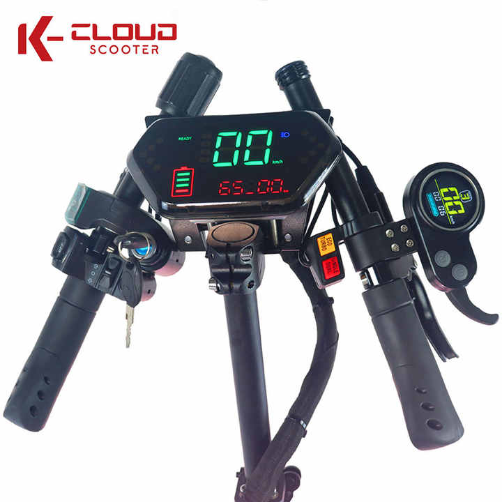 2025 V5 6000w Dualmotor Großer Elektroroller 60v 38.4ah 11 Zoll Offroad-Reifen Höchstgeschwindigkeit 90km/h Hydraulische Bremse Escooter