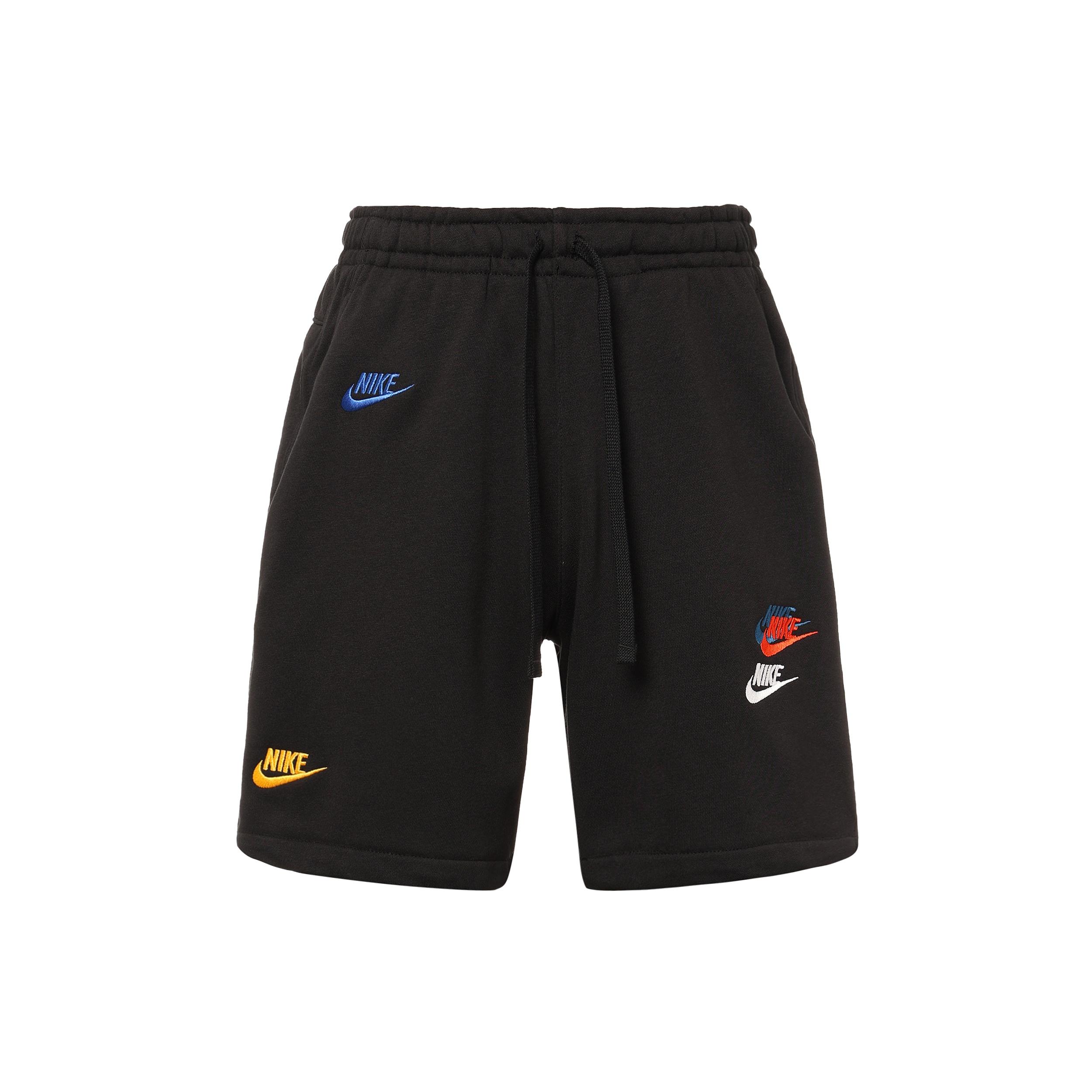 Nike Nsw Spe+ Ft Short Fta Alphabet Embroidered Shorts Asia Sizing  Black  Men s DD4683-010 L