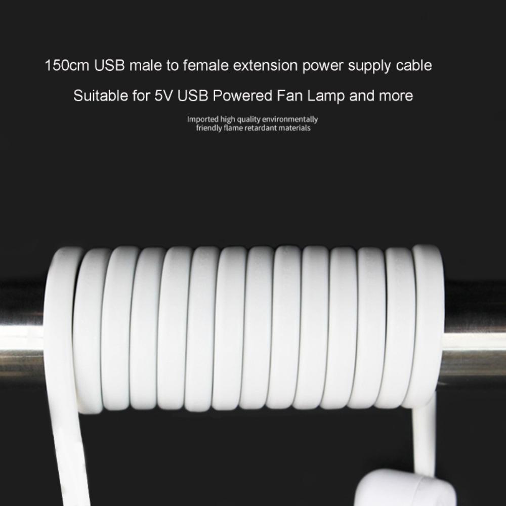 Household USB Speed Control Timing Cable Remote Control Timing Cable  for USB Fan LED Light