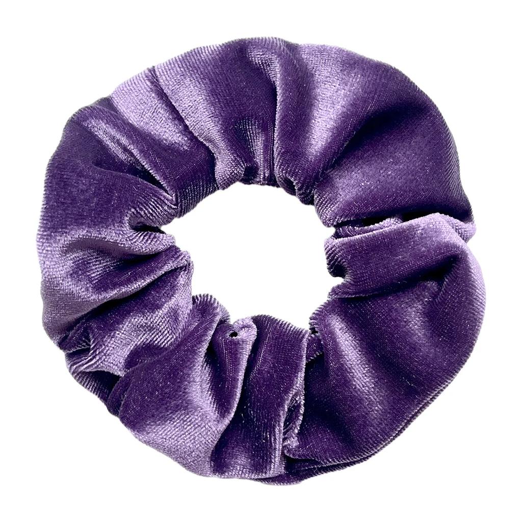 45 Colors Large Vintage Velvet Scrunchies Girls Elastic Hair Bands Ponytail Holder Ties Rubber Bands Fashion Women Accessories