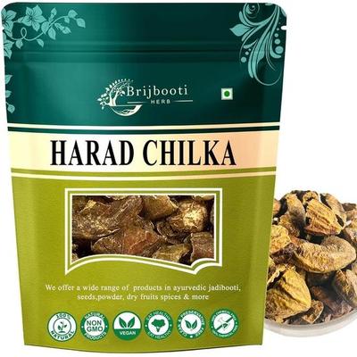Birju Mahavir 400 g Badi Harad Schale - Gelbe Terminalia Chebula Ohne Kern, Natürlich (BMPL-331)
