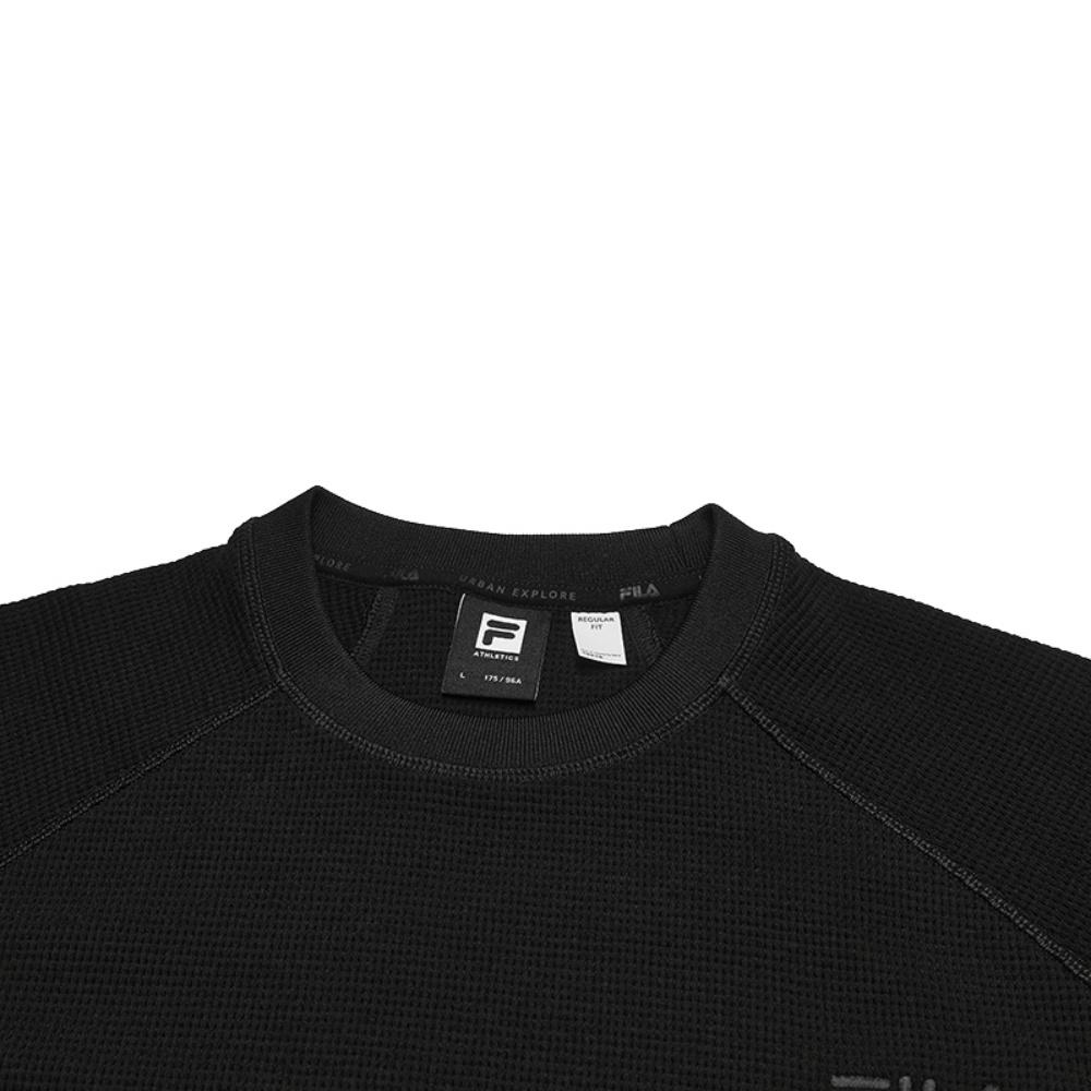 New FILA Explorer Sweatshirts Men's Pitch Black A11M548211FBK