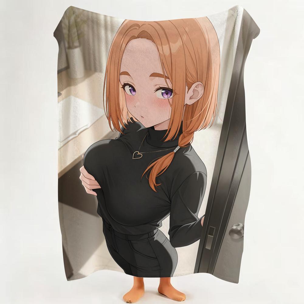 Anime The S Shiunji F Family C Children  Flannel  Blanket Suitable for Sofa Living Room Bedroom
