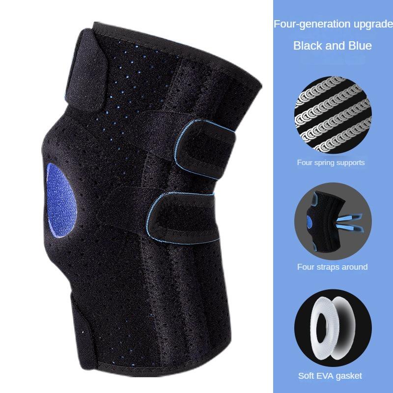 Knee Pads for Sports Women's Mountain Climbing, Skipping Rope, Running Badminton, Professional Knee Joint Protection Straps, Meniscus Protective Gear