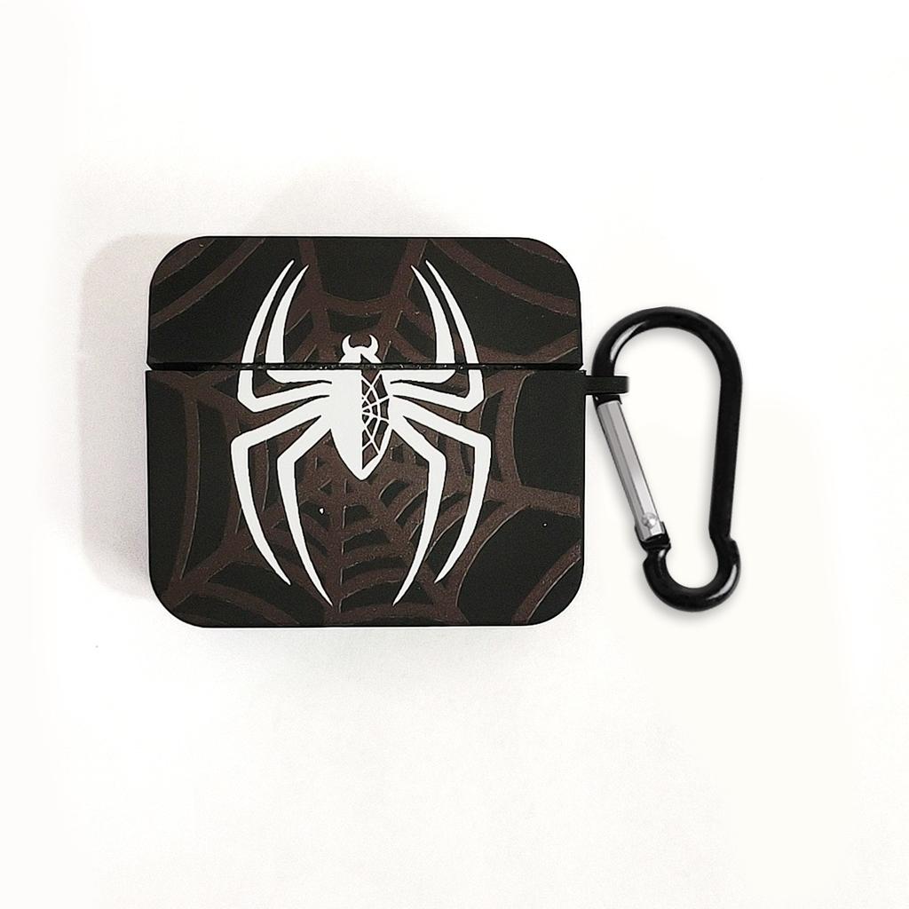Spider, suitable for AirPods Apple Bluetooth wireless headset case, square case anti-drop creative cartoon, spot