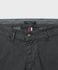 PANICALE Slim Fit Cotton Pants [Charcoal]
