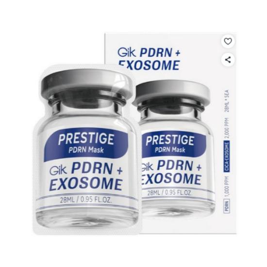 GIK PDRN Cica Exosome Barrier Care Sheet Mask Soothing & Firming 5pcs