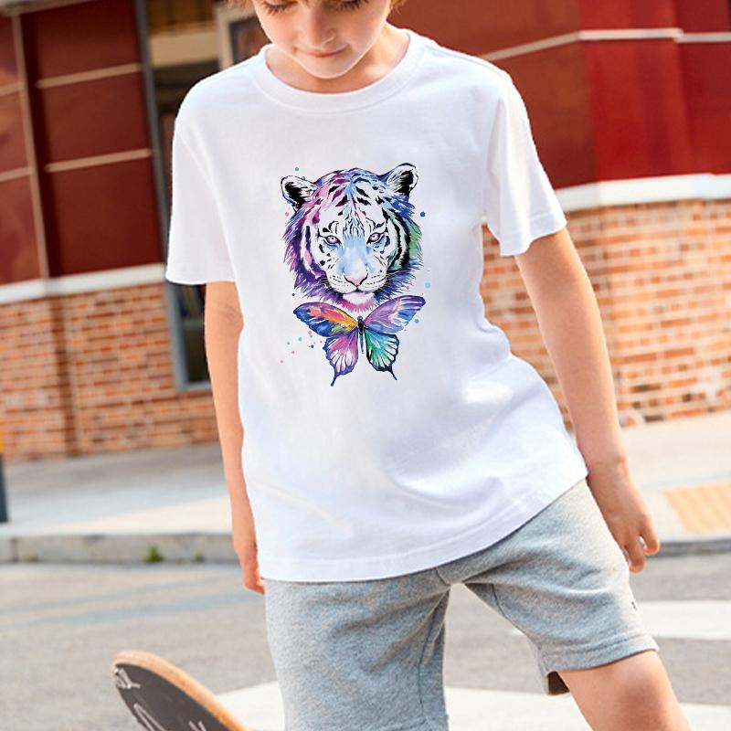 Color Lions Iron On Patch Man Woman Hoodies Heat Press Appliqued Clothes Stickers Diy Parches Ropa T-Shirt Diy Craft Supplies