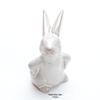 Creative Easter Bunny Ceramic Ornament - Festive Rabbit Gift for Desktop or Garden