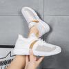 Autumn New Casual Shoes Flying Woven Size 42 Women's Lightweight Breathable Running Shoes Women's Sports Shoes