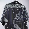 [USED] SACAI Hank Willis Thomas Bandana Mix Short Sleeve Shirt