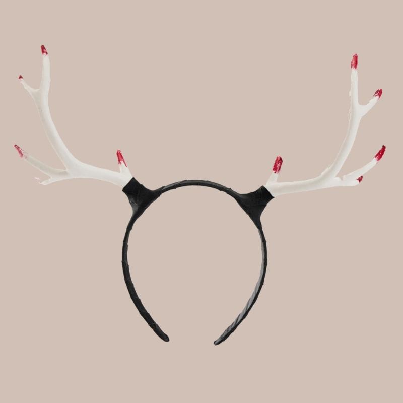 Gothic Antler Horn Cosplay Party Cartoon COSPLAY Halloween Cartoon Role Play Costume Proms Party Live Show Headwear