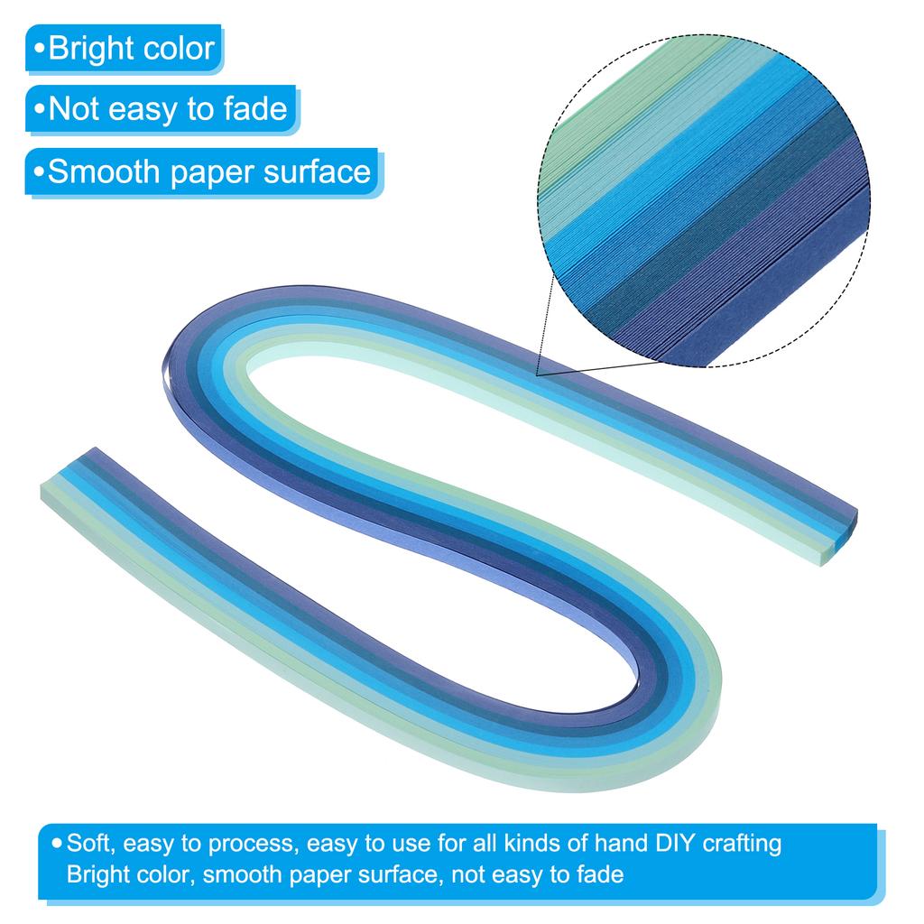 120pcs Quilling Strips Paper 3mm/5mm Origami Paper Quilling Strip Mixed Color for Art DIY Hand Craft Christmas Quilling Tools