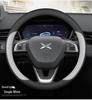Genuine Leather Steering Wheel Cover for XPeng MONA M03, P7, G6, X9, G7