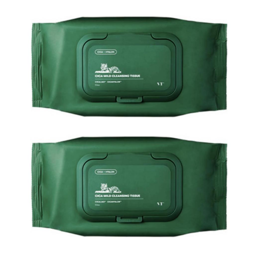 [VT COSMETICS] Cica Mild Cleansing Tissue 50 Sheets