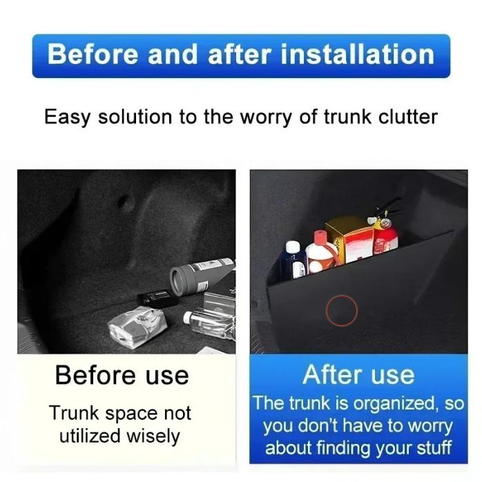 Auto Parts For Mazda CX5 KF 2017~2025 2023 Car Thicken Trunk Side Partition Trunk Storage Partition Multifunction Storage Box