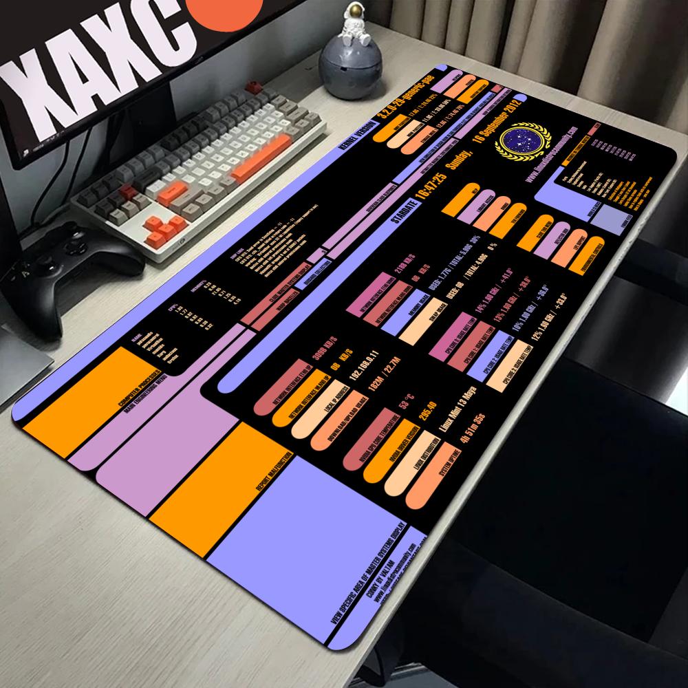 Sci Fi Console Display Table Mat Jumbo Gamer Mouse Pad Laptop Pad Computer Accessories Game Room Decor Sci Fi Gifts
