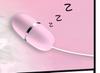 Quiet and Powerful Vaginal Training Goods for Sex Toys Beginners Pink Mini Shell Type Simple Version 7 Levels of Vibration Waterproof Vibrator Rotor