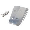 Stainless Steel Auger Blades for Power Ice Auger 8 Inch Replacement Set of 2