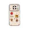Applicable to Huawei mate70pro new mobile phone case cartoon cute mate60 all-inclusive mobile phone case chocolate beans