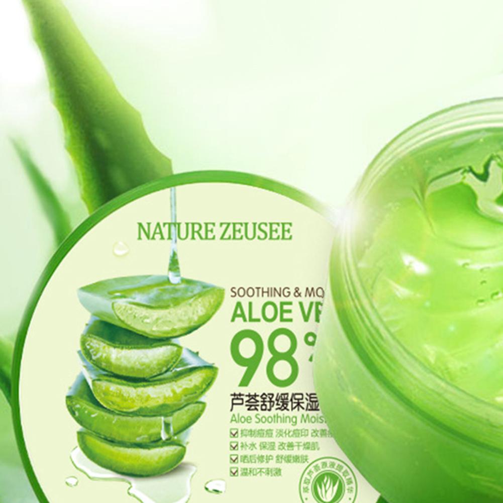300ml Hydrating Cream Gel Moisturizing Acne Aloe Lotion Skin Care