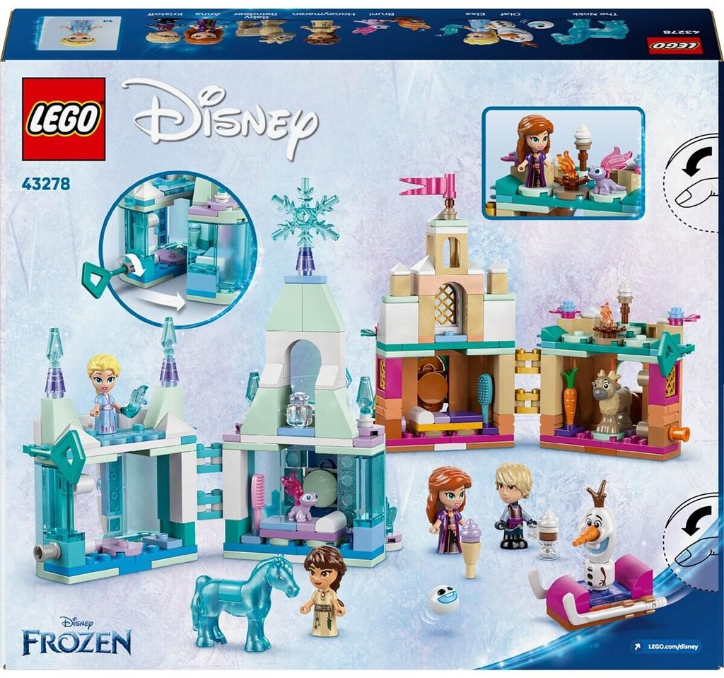 LEGO Constructor House Disney Frozen Arendelle Castle and Elsa's Ice Palace (43278)