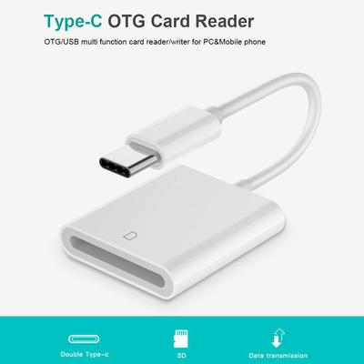 USB-C Card Reader OTG Type-C Phone Laptop Computer Accessories For Secure Digital Memory Cards