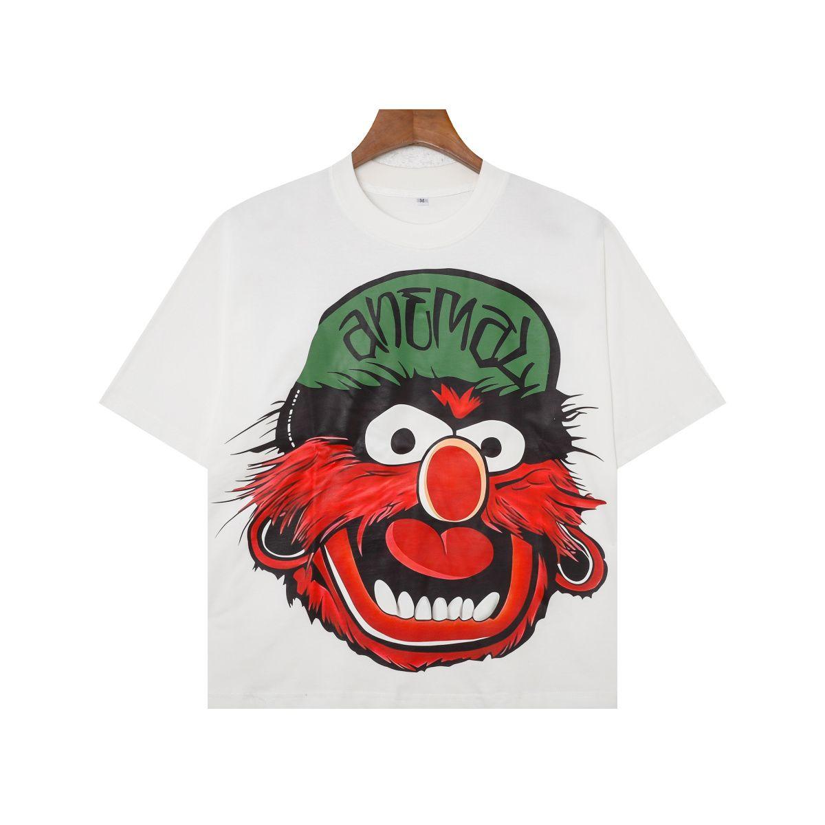 

Весна 2025ss Пародия и Забавный Хип-хоп Дизайн Печатные Молодежные и Модные Мужские Женские Хлопковые Футболки с Коротким Рукавом и Принтом 4XL