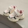 New Spring and Autumn Children's Casual Sports Shoes2026New Stylish Double-mesh Breathable Versatile Fashion Soft-soled Dad Shoes