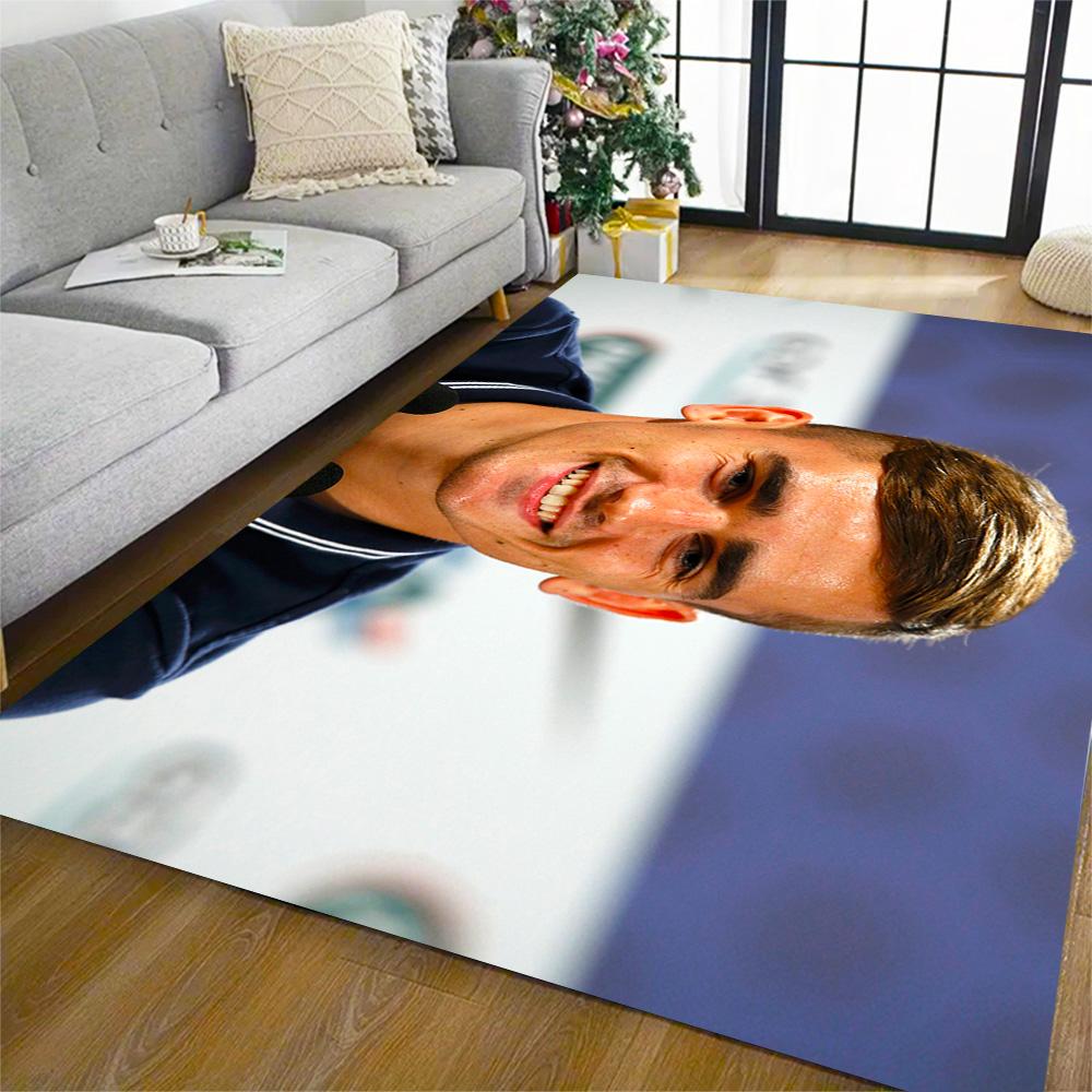 Player Celebration Floor Mat Design for Balcony Living Rooms Study room Entryway Antislip Carpet Anime Office Decor