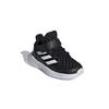 New Adidas Rapidarun Elite Cushioned Wear-Resistant Breathable Low-Top Toddler Shoes Black White Infant And Toddler EF9277