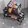 Multi-functional Fitness Equipment Storage Rack