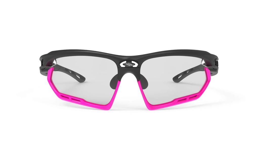 Rudy Project FOTONYK Sport Matte Black Bumper ImpactX2 Photochromic Black Sunglasses, Frame, Fuchsia, Lenses, SP457306-0004