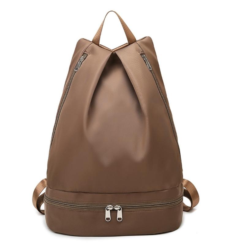 Large Capacity Sports Bag DryWet Swimming Backpack with Shoe Compartment Rucksack Lightweight Casual Daypack