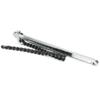 Chain Wrench High Hardness Surface Polished ChromePlated Chrome Vanadium Steel Hand Tool(15in )