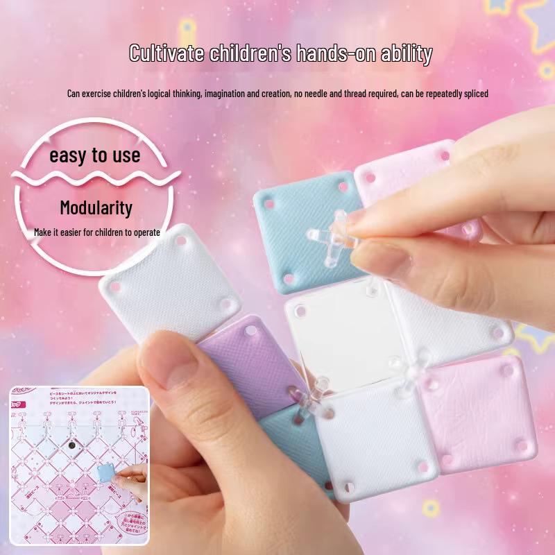 Japanese Patchwork Bag DIY Toy for Kids – Creative & Educational