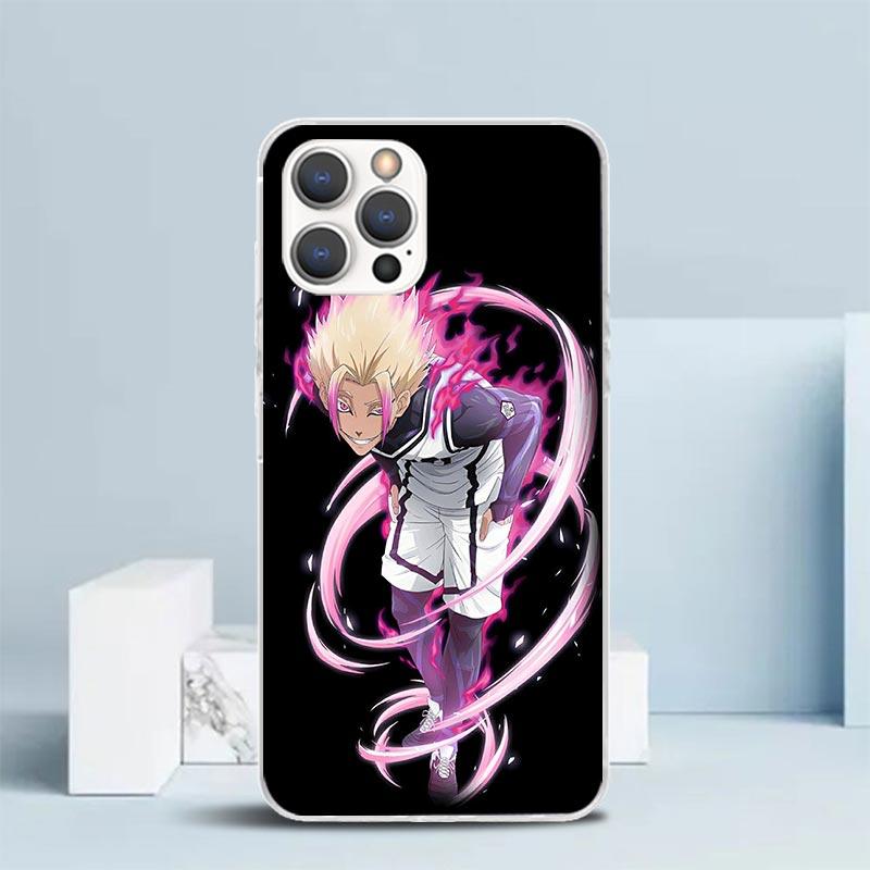 Blue Lock Shidou Ryusei Soft Cover for iPhone 16 17 Air 15 14 Pro Max 16E Phone Case 13 Mini 12 11 7 SE 8 Print Pattern Fit Case