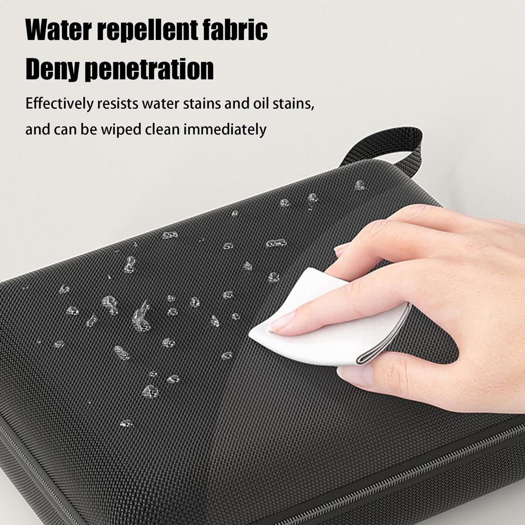 Car Vacuum Case Portable Auto Vacuum Storage Case Pet Hair Vacuum Organizer Zipper Closure Storage Case for Car Vacuum Cleaner