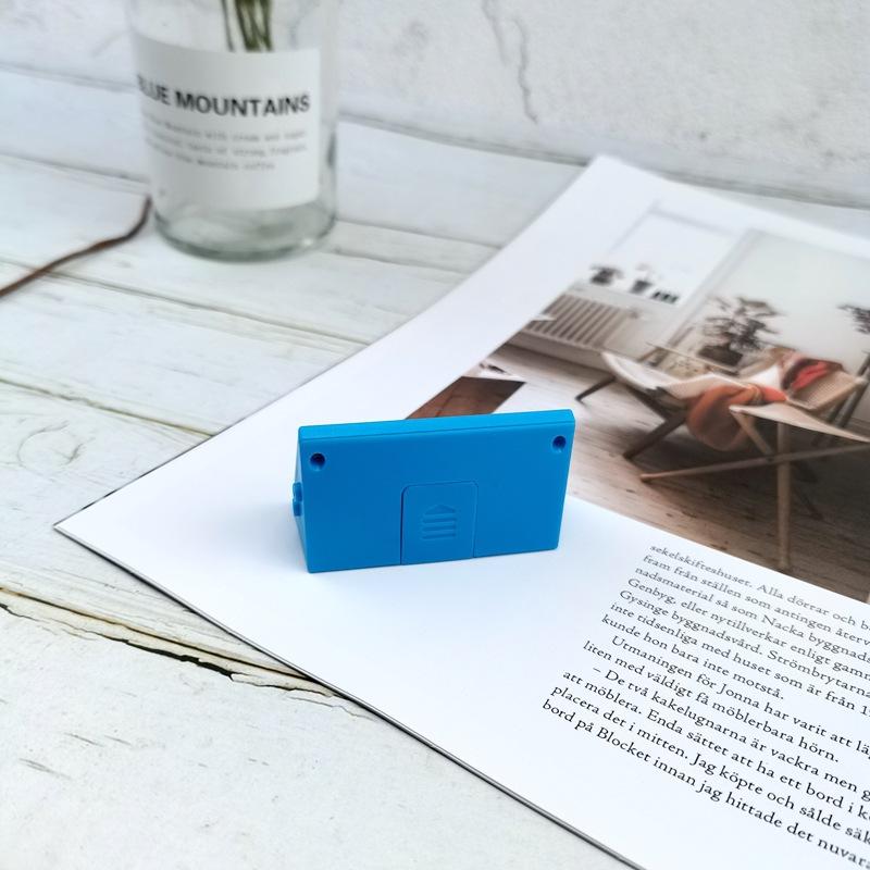 Car Clock Mini Clock Simple Electronic Clock Bedside Clock Promotion Gift Clock Cute Student Clock Small Triangle Clock