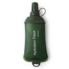 TPU Collapsible Soft Water Bottle Flask Food Grade BPA Free Leakproof Foldable Outdoor Sports Hydration Bottle
