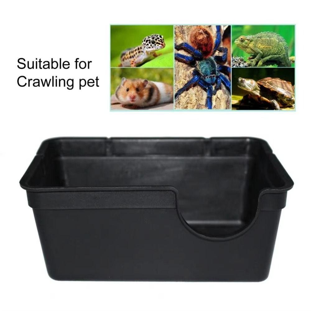 Boîte de Cachette pour Reptiles S/M/L Respirante Antidérapante Grotte pour Gecko Reptile Grotte Tortue pour Hamsters Geckos Léopard Tortues Lézards Grotte
