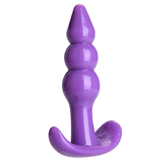 Sex Anal Plug Funny Ergonomic Transparent Large Butt Plug for Couple